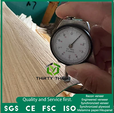 1mm Engineered Wood Veneer Recon Poplar Veneer