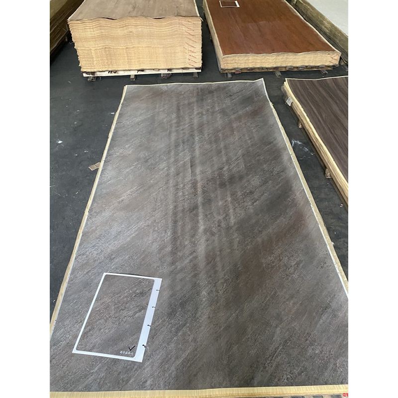 Stone Grain Matt Textures Synchronized Oak Laminate Sheet